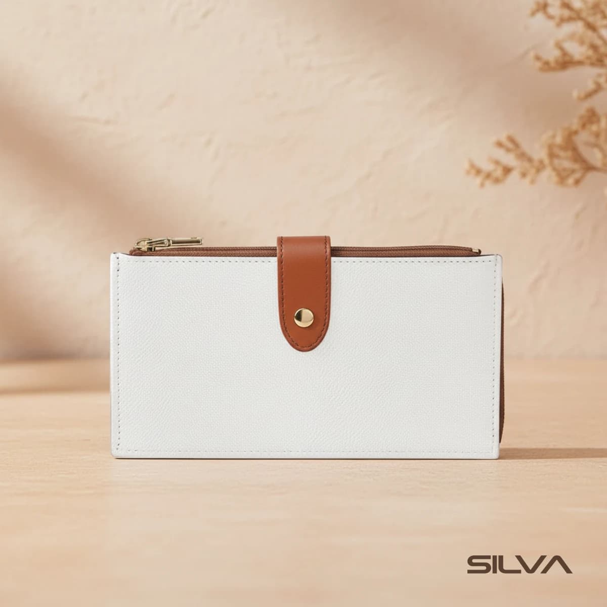 جا کارتی چرم طبیعی مدل Card Holder 24 | سیلوا چرم
