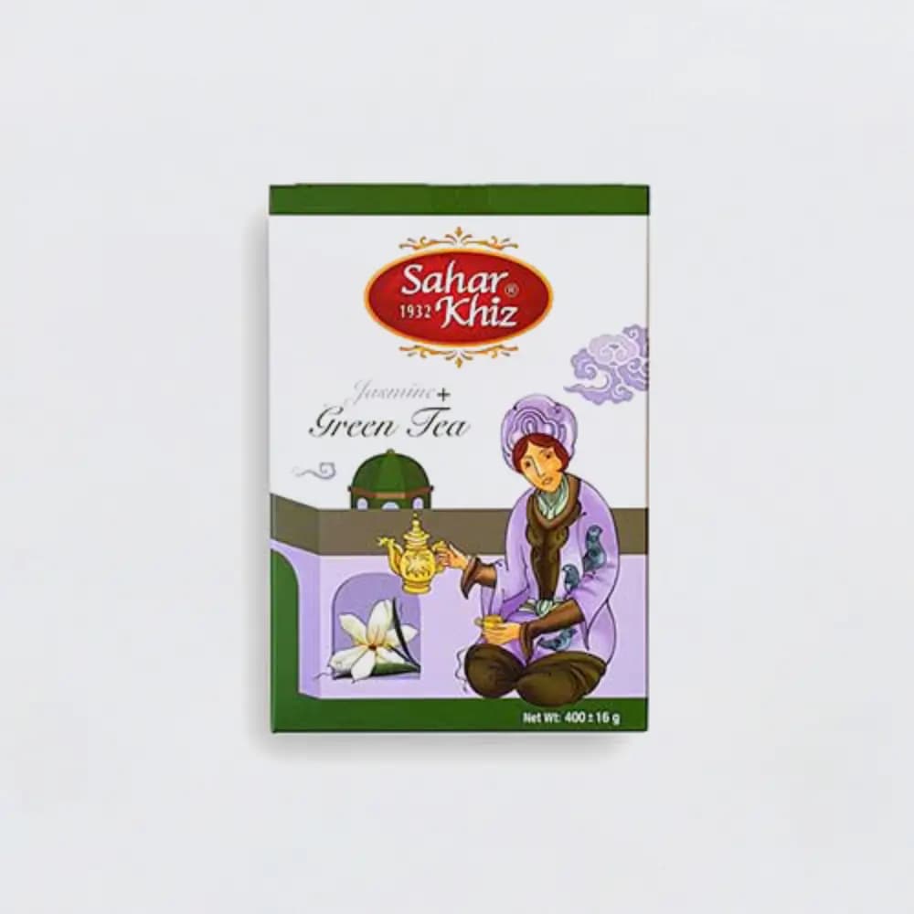 چای سبز عطر گل یاس – 400 گرم