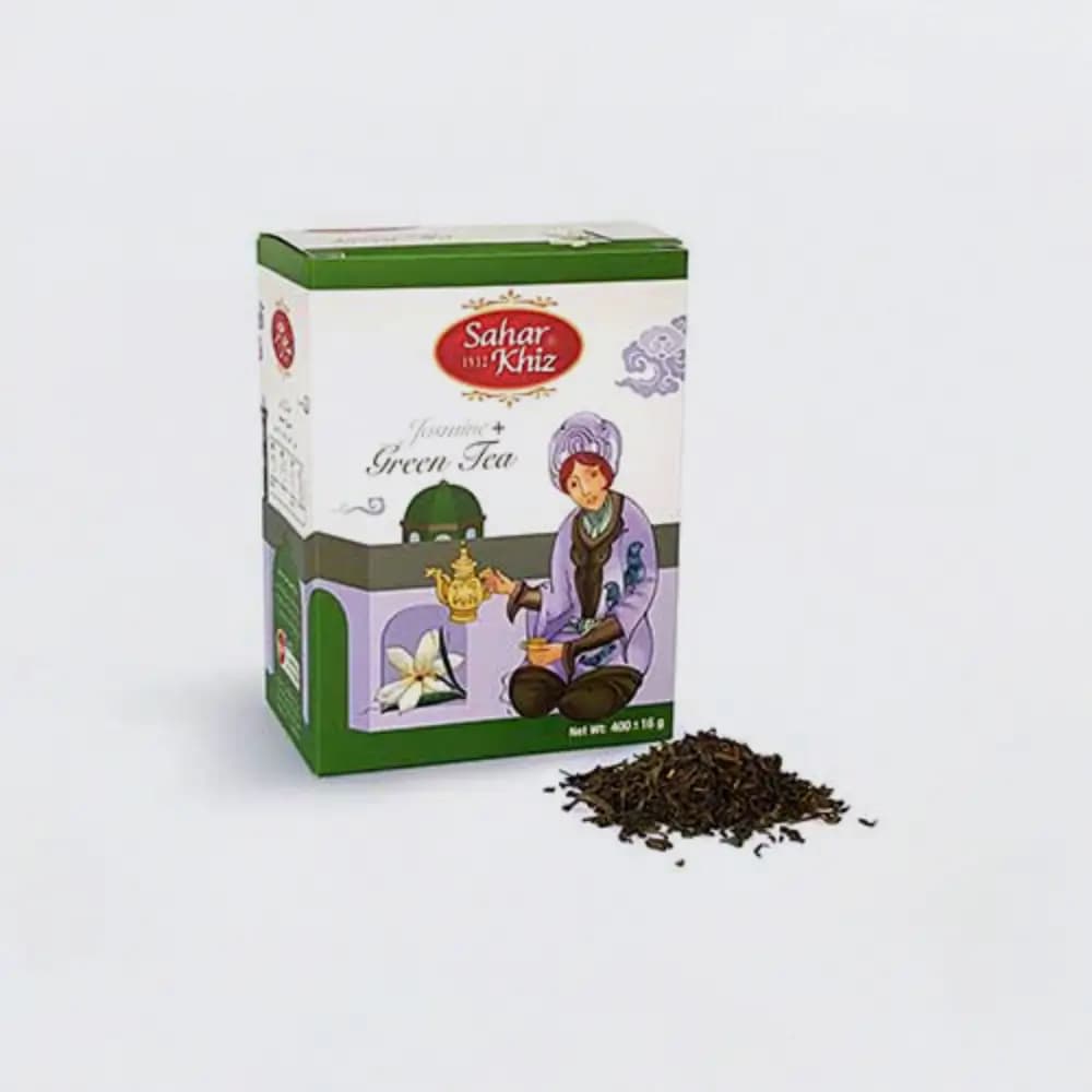 چای سبز عطر گل یاس – 400 گرم — تصویر ۲
