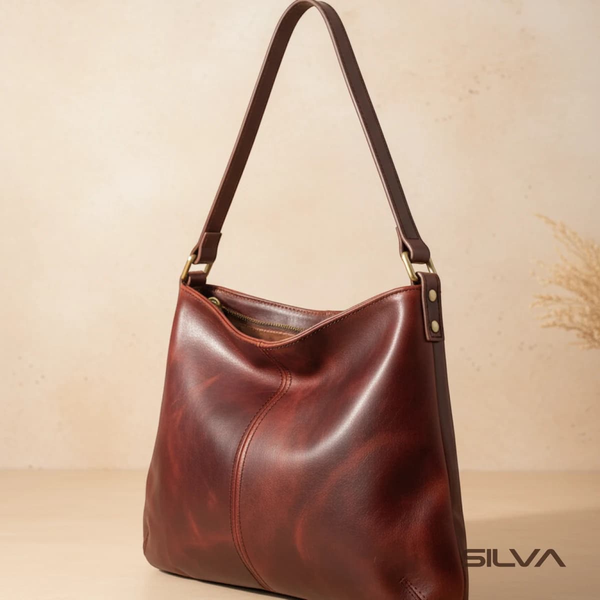 کیف دستی زنانه چرم طبیعی مدل Hand Bag 25 | سیلوا چرم