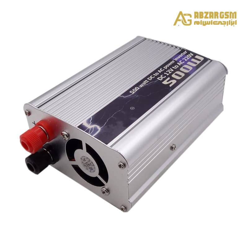اینورتر (مبدل 12VDC به 220VAC) سوئیچینگ 12V 500W — تصویر ۳
