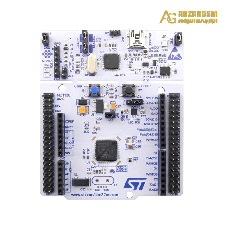 برد توسعه STM32 NUCLEO-F411RE — تصویر ۳
