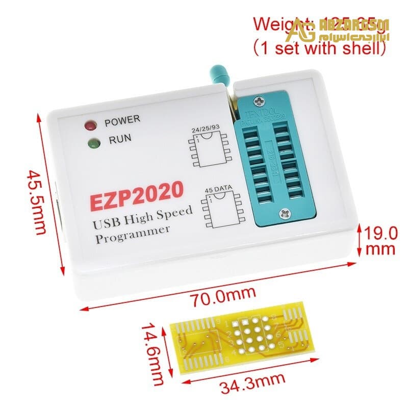 پروگرامر EEPROM پورت USB مدل EZP — تصویر ۸