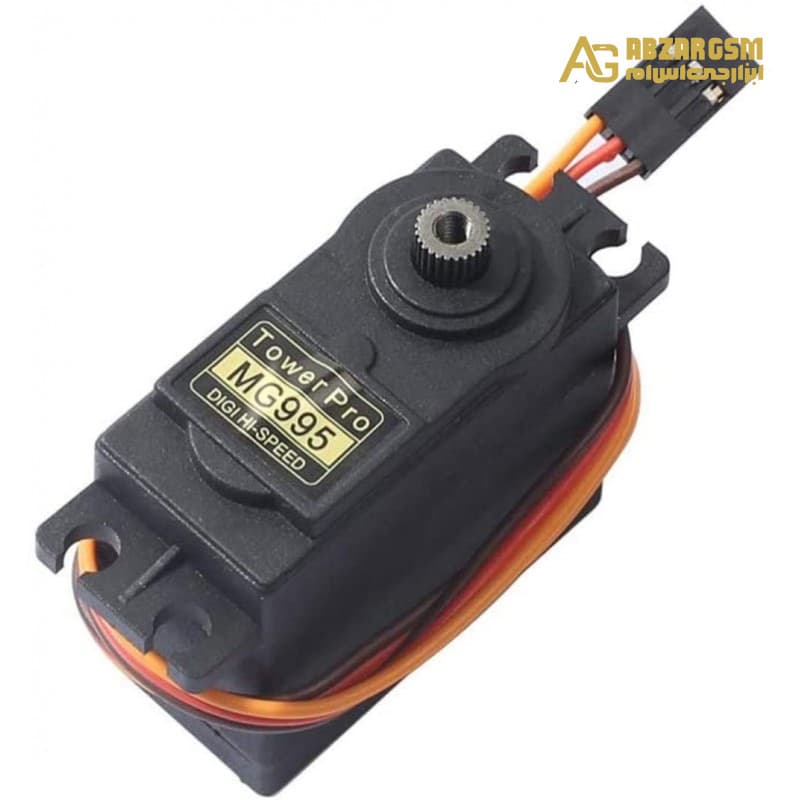 سروو موتور دنده پلاستیکی MG995 توان 13 کیلو – 180 درجه — تصویر ۳