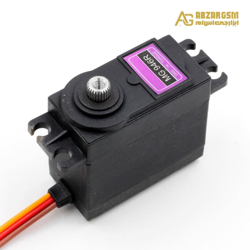 سروو موتور دنده پلاستیکی MG946 توان 13 کیلو – 360 درجه — تصویر ۲
