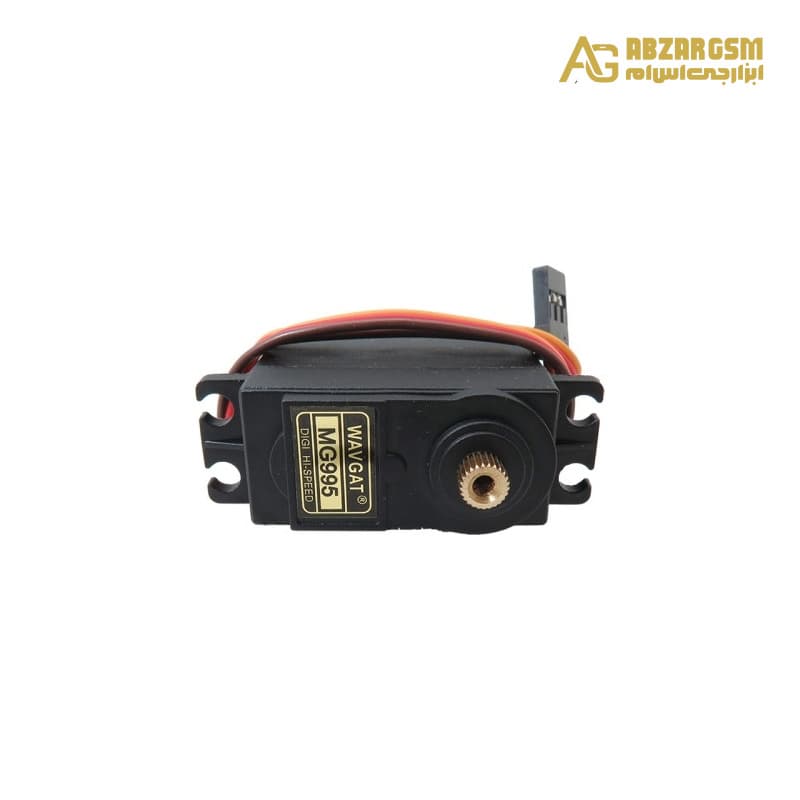 سروو موتور دنده فلزی MG995 توان 13 کیلو – 360 درجه — تصویر ۲