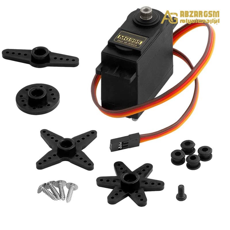 سروو موتور دنده فلزی MG995 توان 13 کیلو – 360 درجه — تصویر ۷