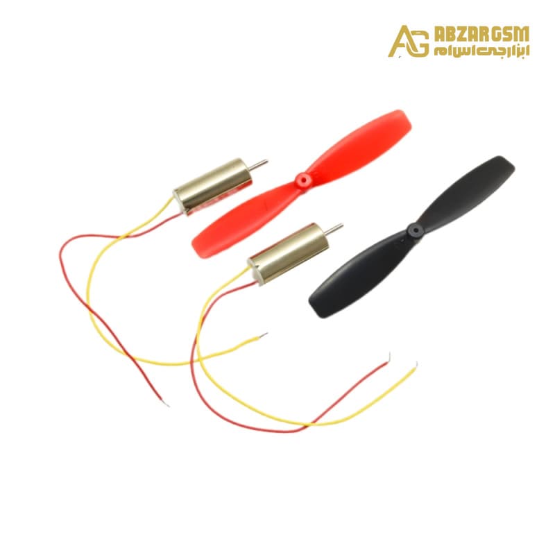 پک 2 تایی موتور Coreless سایز 716 با ملخ