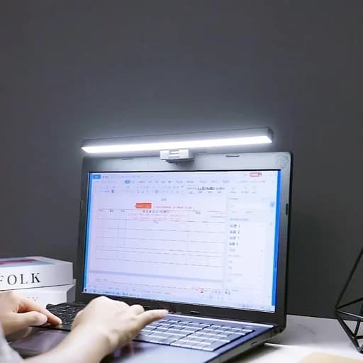 چراغ Led صفحه نمایش کامپیوتر صفحه لمسی اورجینال امازون المان — تصویر ۵