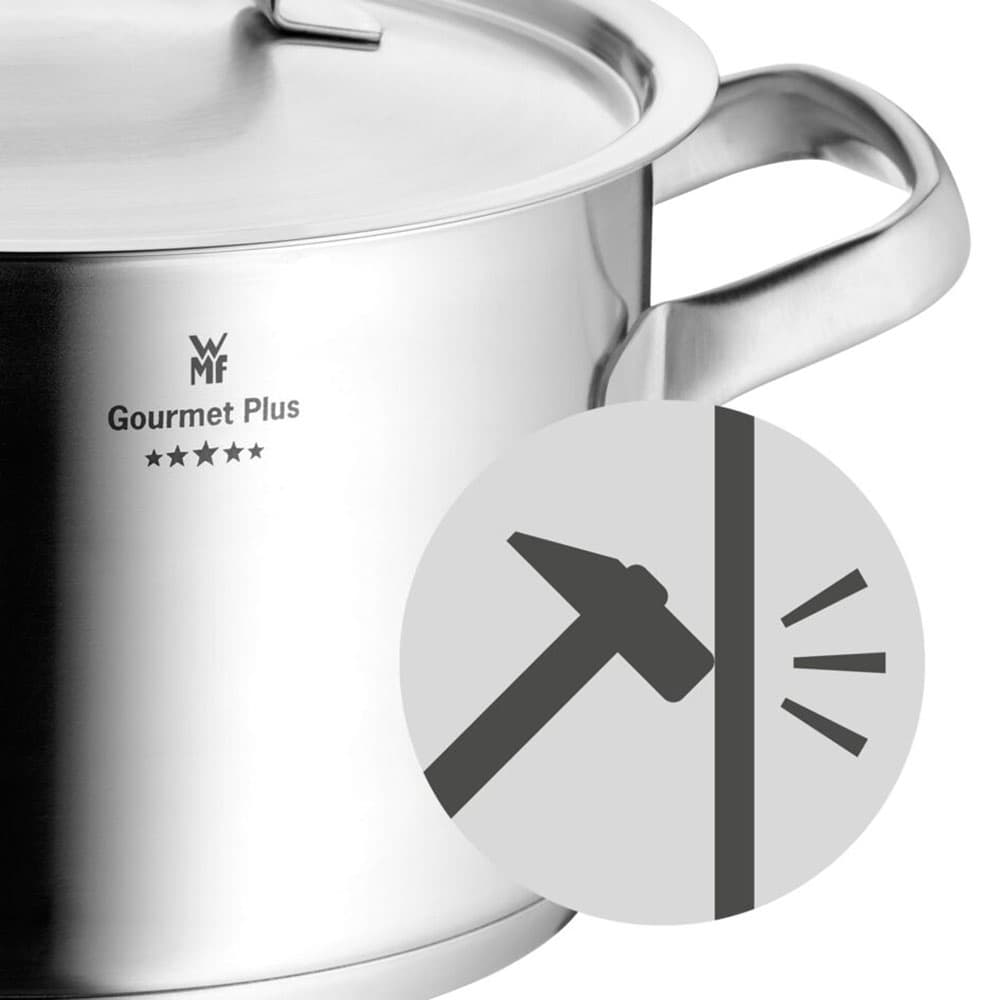 سرویس قابلمه 9 پارچه وی ام اف مدل گورمنت پلاس WMF Gourmet Plus Cookware — تصویر ۵