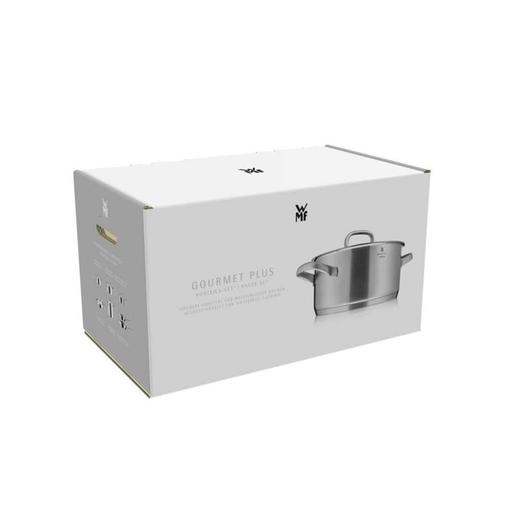 سرویس قابلمه 9 پارچه وی ام اف مدل گورمنت پلاس WMF Gourmet Plus Cookware — تصویر ۲