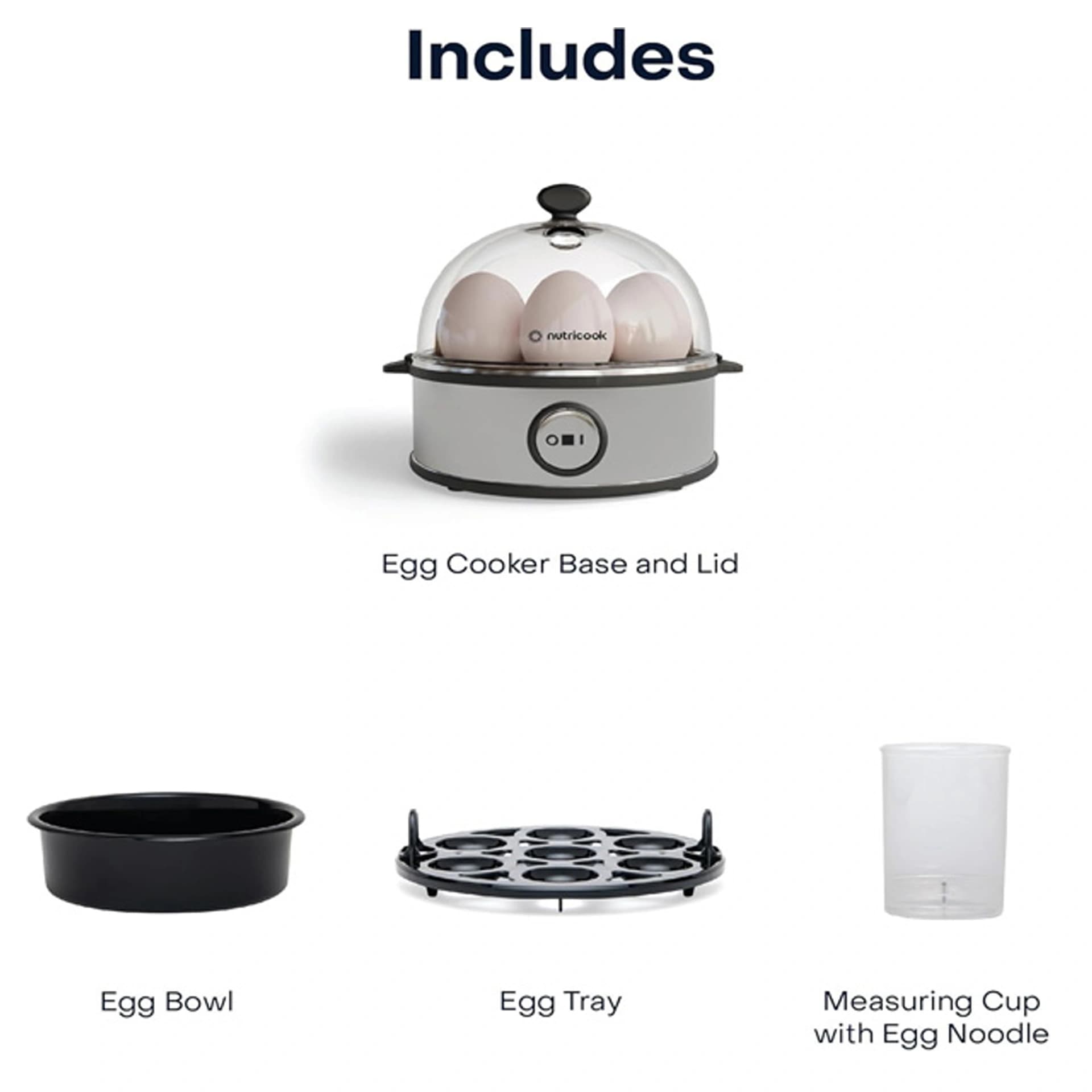 تخم مرغ پز نوتریکوک مدل Nutricook EC360 — تصویر ۵