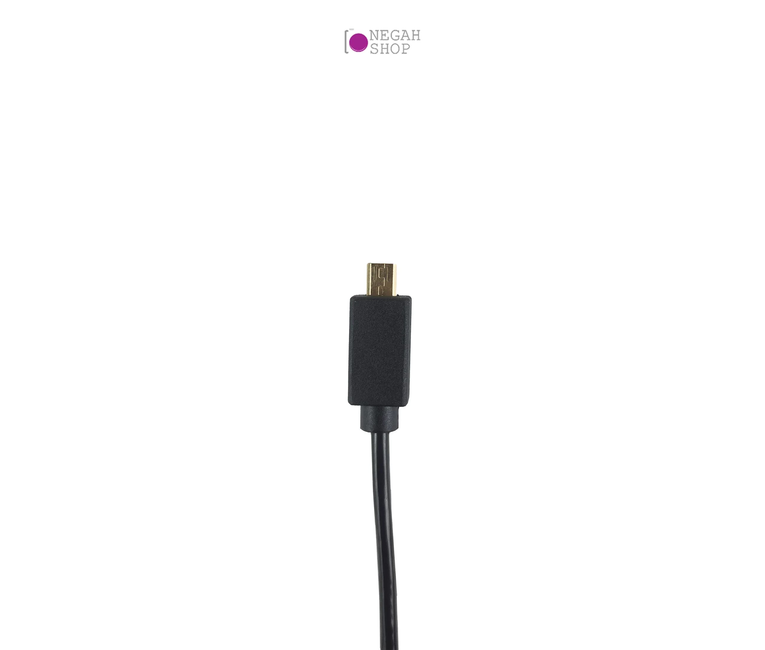 کابل سیم تلفنی Hongdak Micro HDMI To HDMI 4K 2K — تصویر ۳