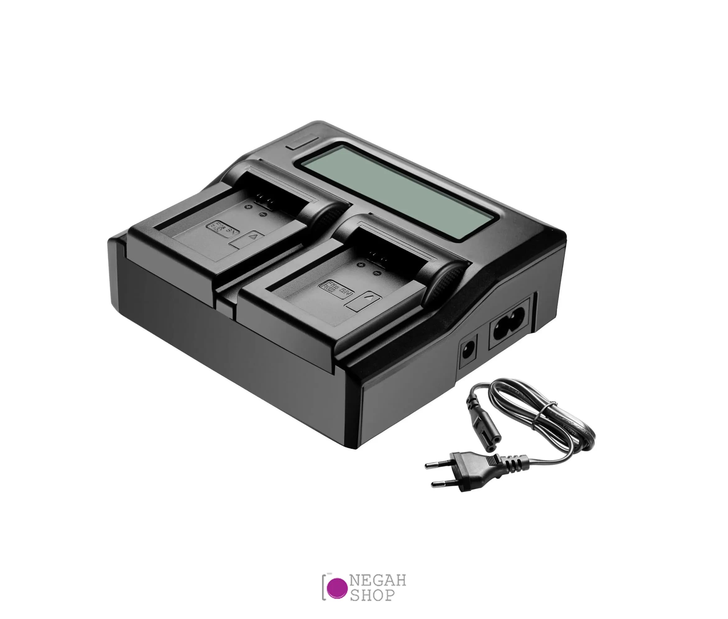 شارژر دوبل باتری NP-FW50 مدل FB-DC-LCD-BP-U60 — تصویر ۳