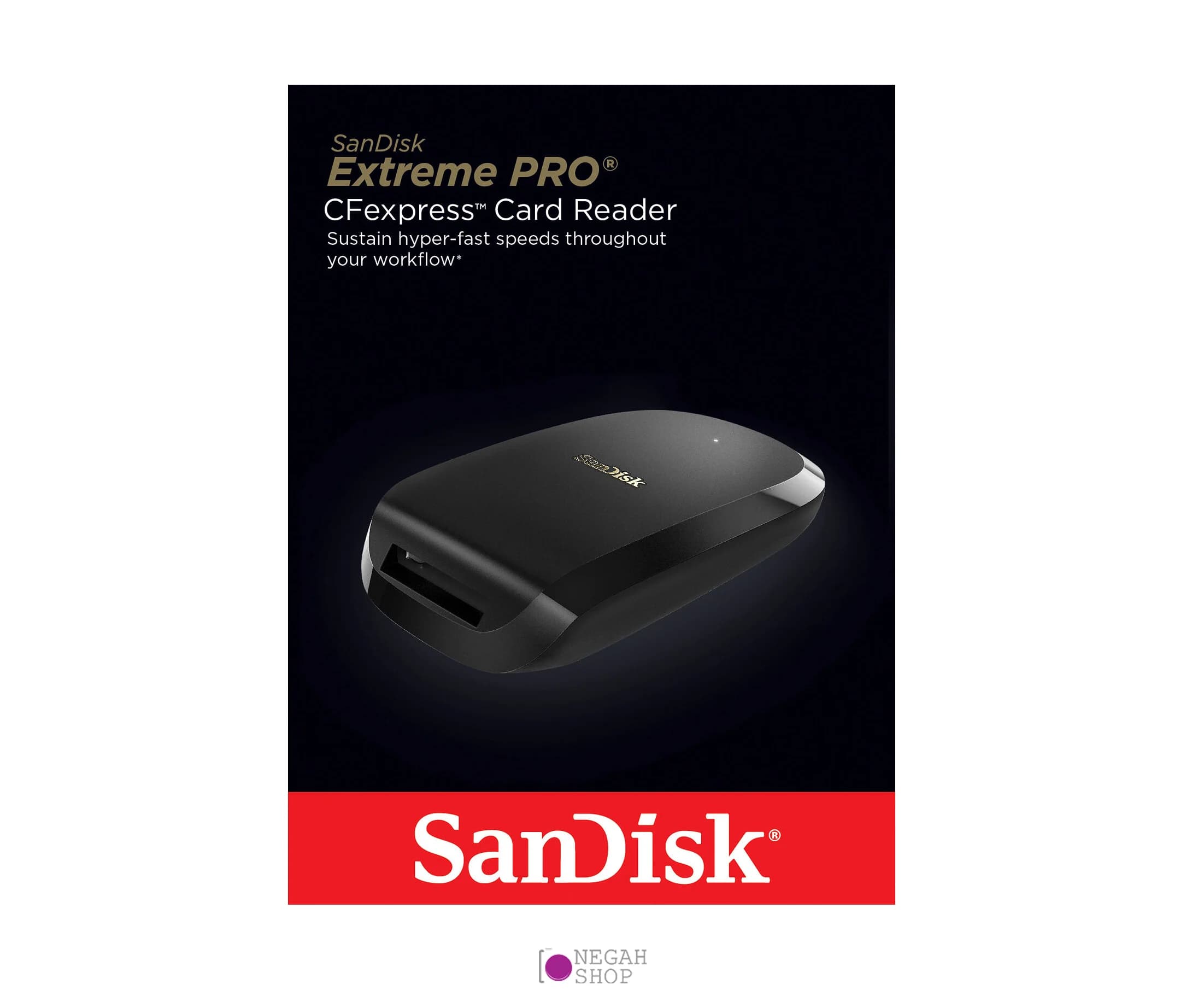 رم ریدر SanDisk Extreme Pro CFexpress — تصویر ۵
