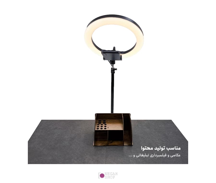 سه پایه نور زومی Zomei M1 با ارتفاع ۱۷۰ سانتیمتر — تصویر ۳