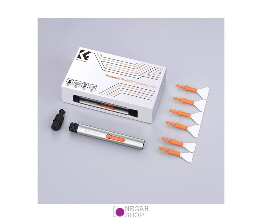 قلم تمیز کننده سنسور به همراه سری یدک K&F 1898 مناسب فول فریم و هاف فریم — تصویر ۲