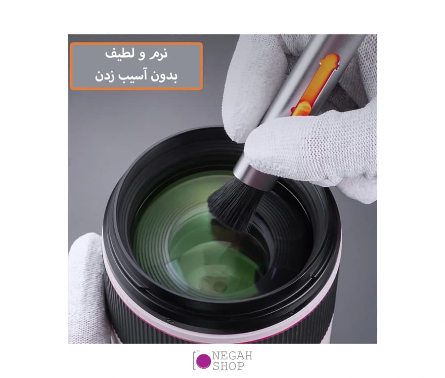 قلم تمیز کننده سنسور به همراه سری یدک K&F 1898 مناسب فول فریم و هاف فریم — تصویر ۶