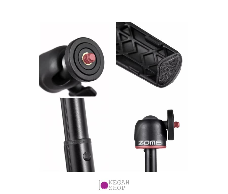 سه پایه مونوپادشو موبایل و دوربین Zomei Z05 — تصویر ۷