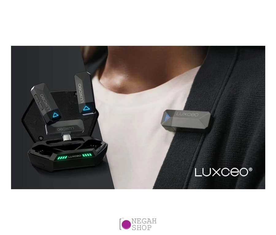 میکروفون بی سیم Luxceo M8 Type C — تصویر ۳