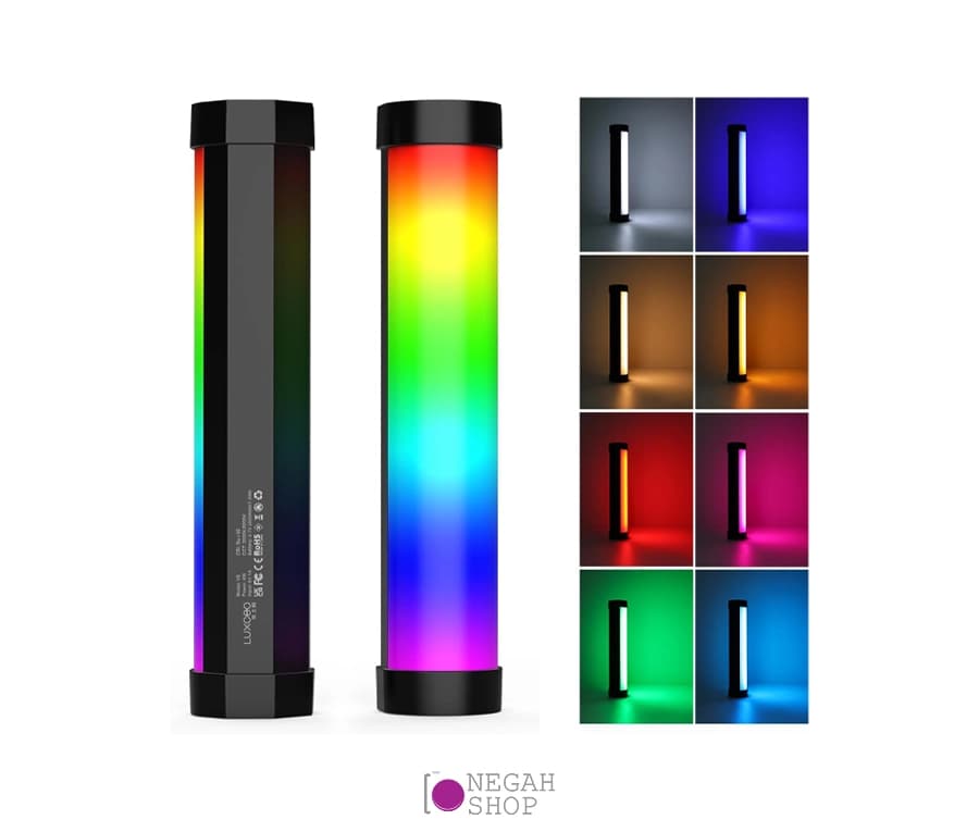 مینی باتوم لایت Luxceo V8 RGB LED