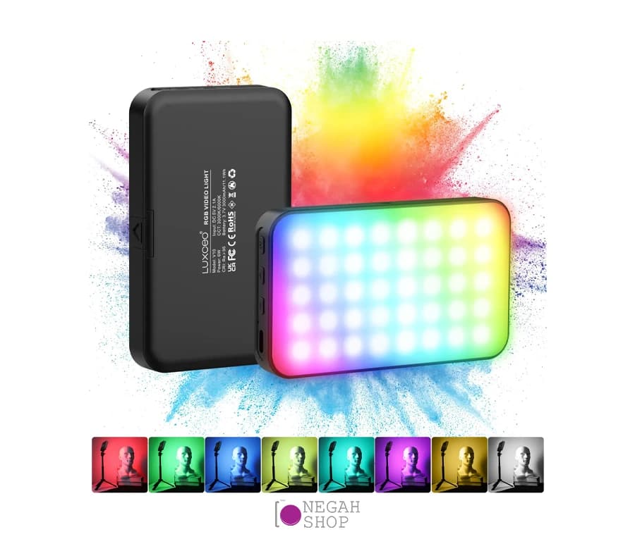 نور ثابت ال ای دی Luxceo V10 RGB