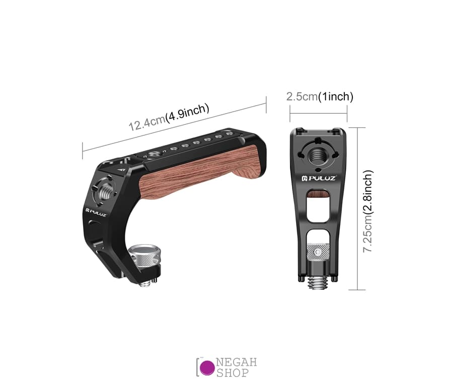 دسته نگهدارنده کیج دوربین Puluz PU3126B — تصویر ۵