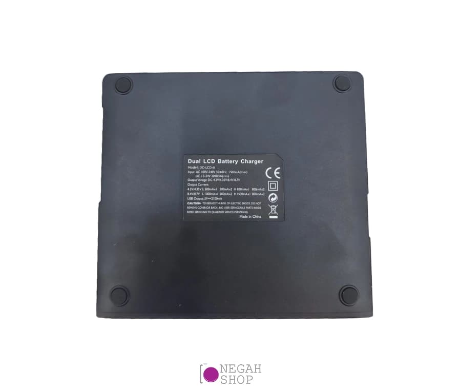 شارژر دوبل Soulmate DC LCD A مناسب باتری F960/970 — تصویر ۸