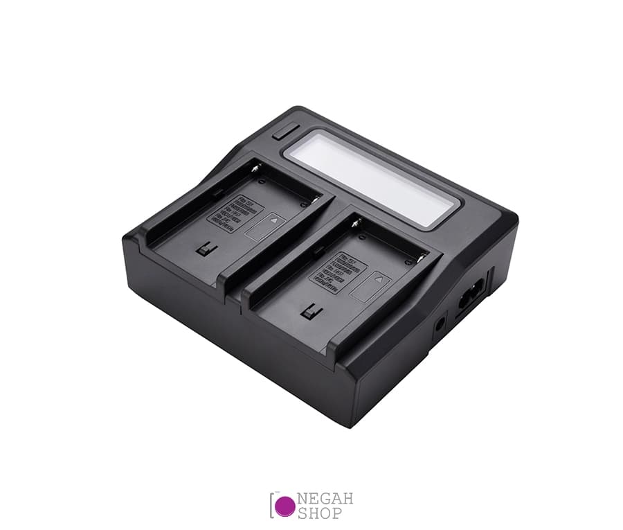 شارژر دوبل Soulmate DC LCD A مناسب باتری F960/970 — تصویر ۲