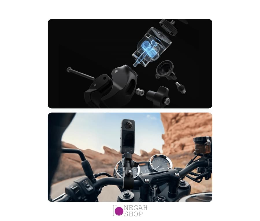 کیت تجهیزات جانبی موتورسیکلت Insta360 — تصویر ۷