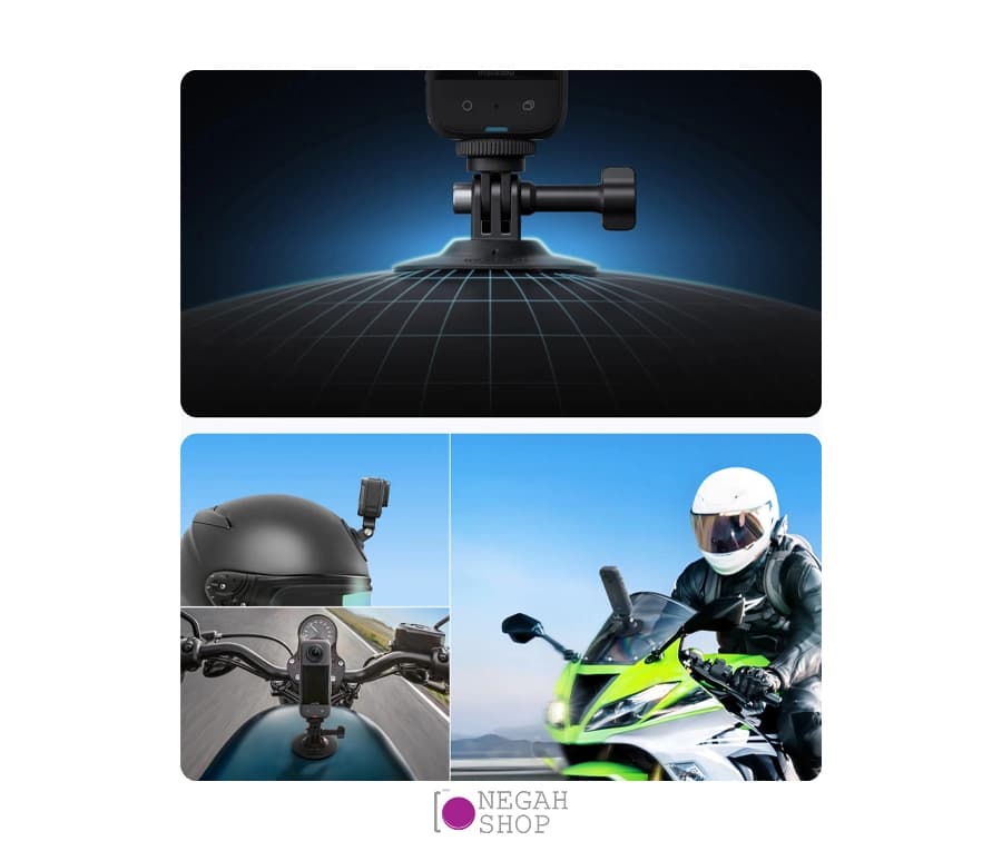 کیت تجهیزات جانبی موتورسیکلت Insta360 — تصویر ۶