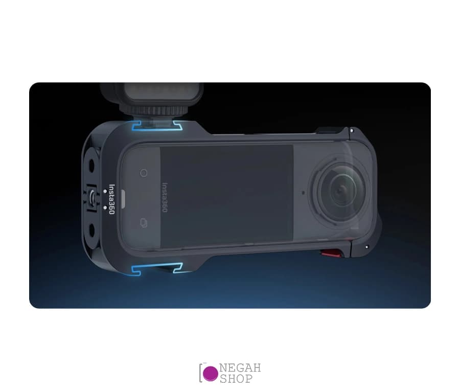 قاب دوربین ورزشی Insta360 X4 — تصویر ۸