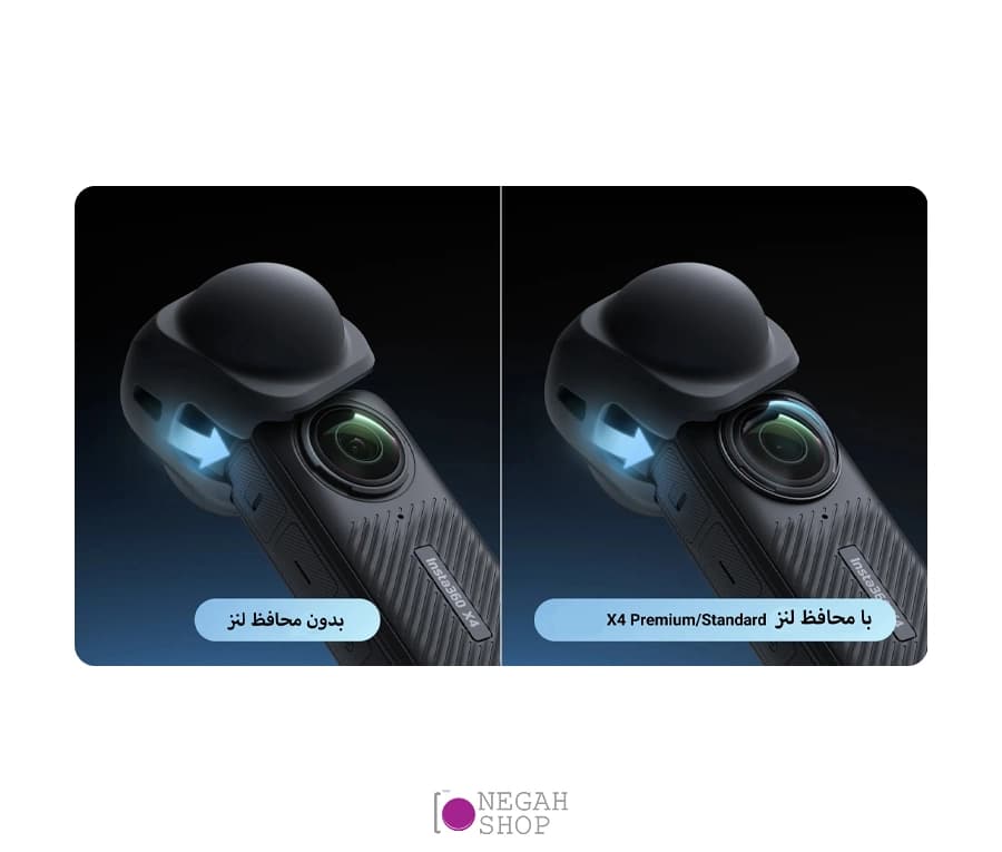 درب پوش لنز Insta360 X4 — تصویر ۷