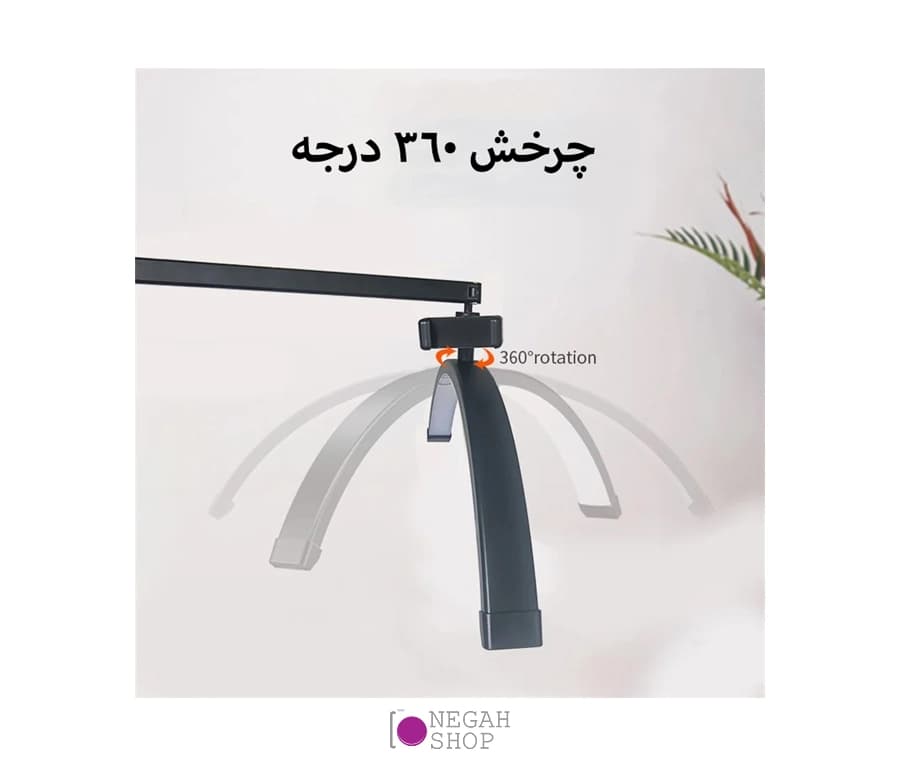 مون لایت زومی Zomei HD-M600X با پایه چرخ دار — تصویر ۸