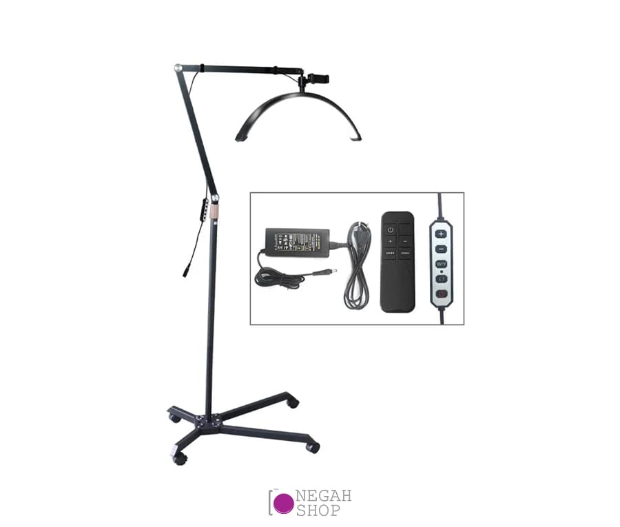 مون لایت زومی Zomei HD-M600X با پایه چرخ دار — تصویر ۶