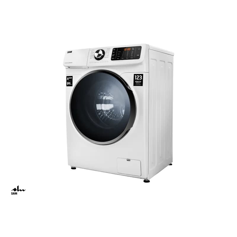 ماشین لباسشویی سام 9 کیلویی مدل p1480w — تصویر ۲