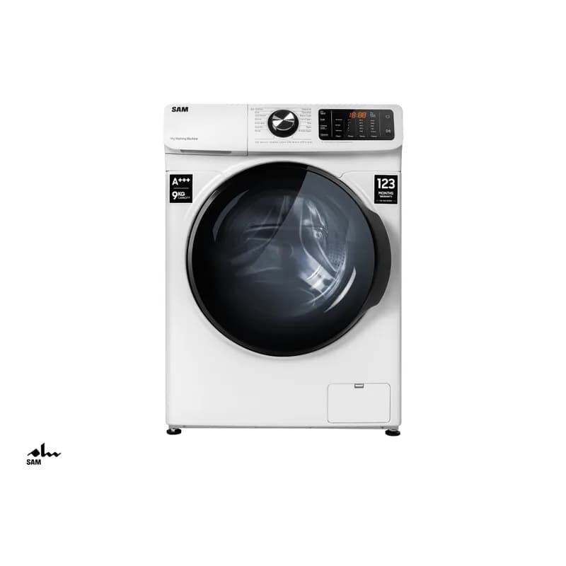 ماشین لباسشویی سام 9 کیلویی مدل p1480w