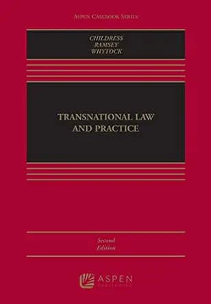 و دانلود نسخه کامل کتاب زبان اصلی Transnational Law and Practice (Aspen Casebook Series) | دانلود کتاب خارجی