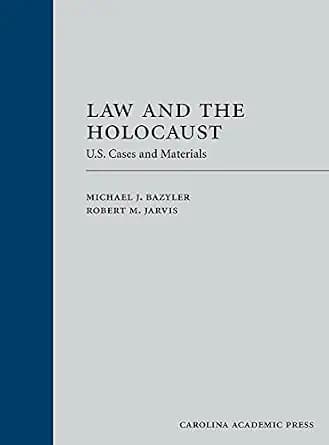 و دانلود نسخه کامل کتاب زبان اصلی Law and the Holocaust: U.S. Cases and Materials | دانلود کتاب خارجی