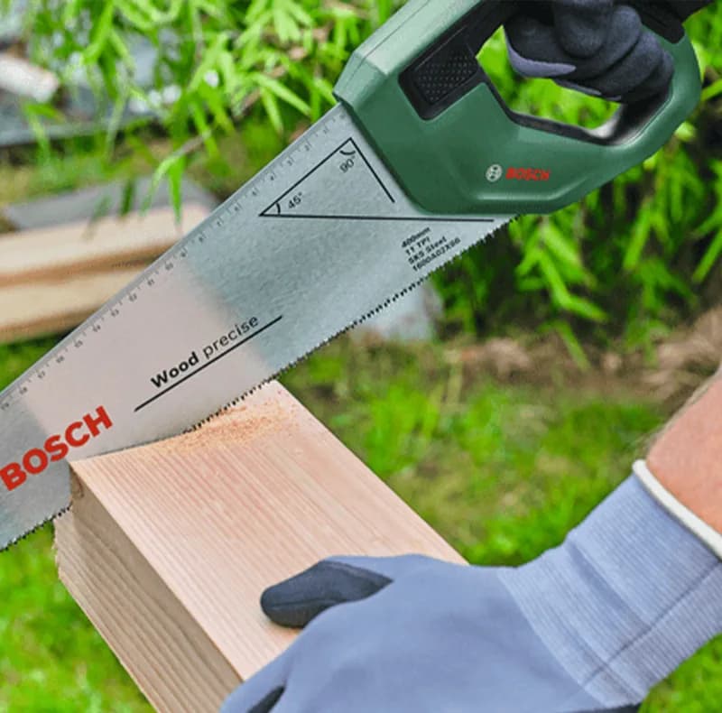 اره دستی نجاری و باغبانی بوش مدل فوق حرفه ای کد SAW PRO 400 — تصویر ۶