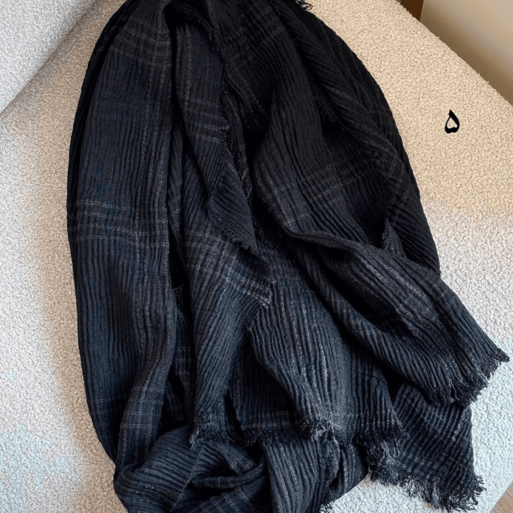 شال پاییزی دور ریش کد ۰۱۱۷ — تصویر ۵