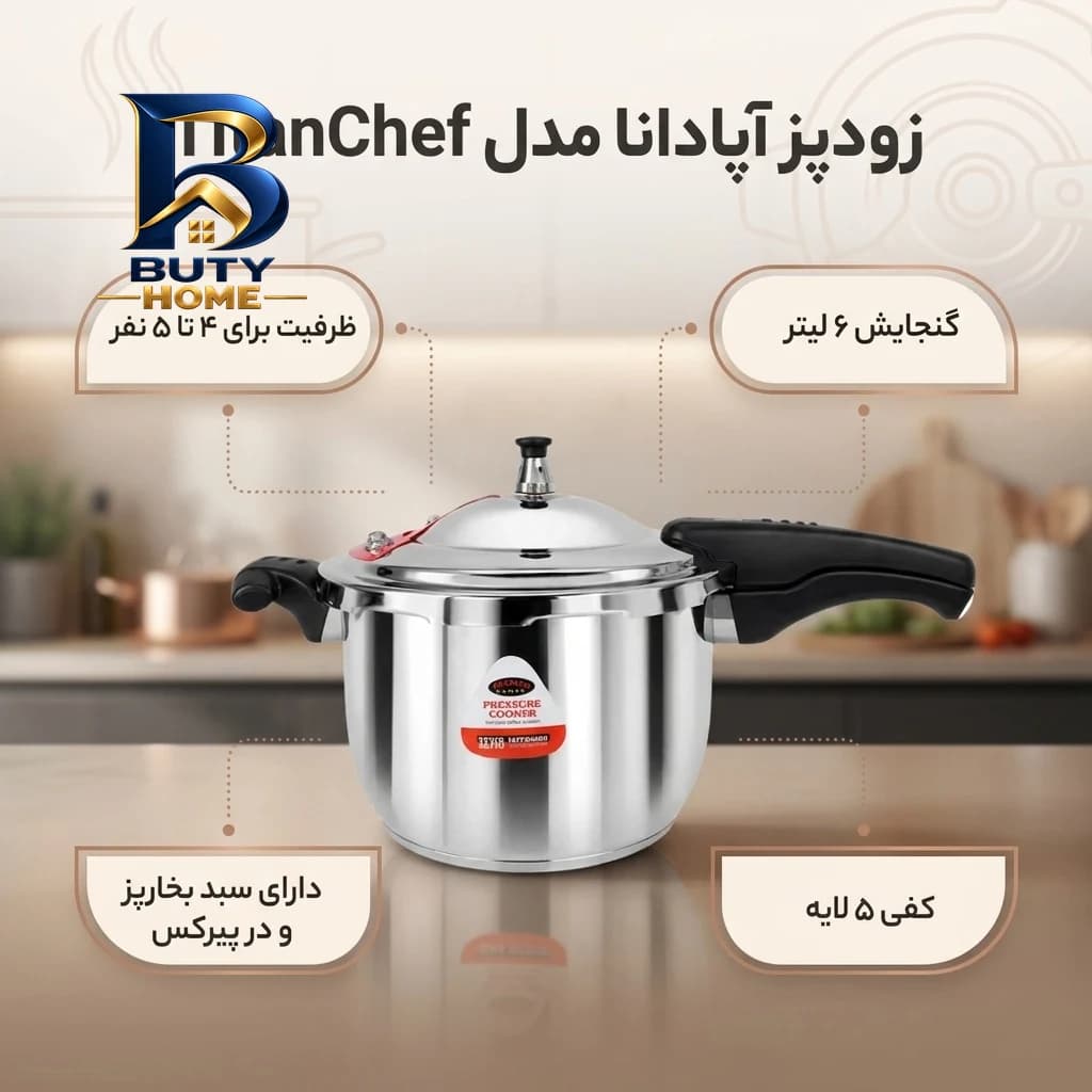 چراغ ال ای دی 40 وات مدل آندیا پارس لایت — تصویر ۲