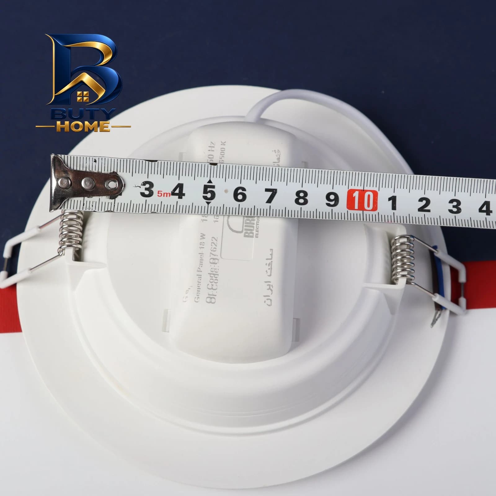 پنل ال ای دی توکار ۱۸ وات بروکس کد Q۷۶۲۲ سری جنرال اصل — تصویر ۱۱