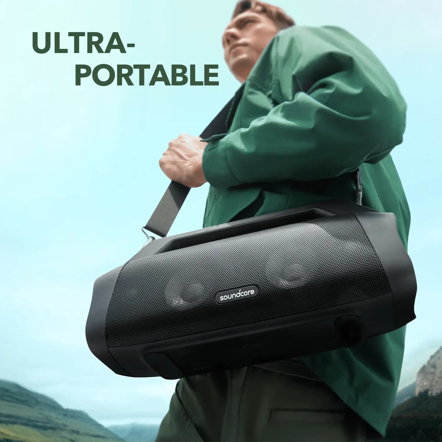 اسپیکر بلوتوث انکر Anker Motion Boom Plus Outdoor Speaker — تصویر ۲