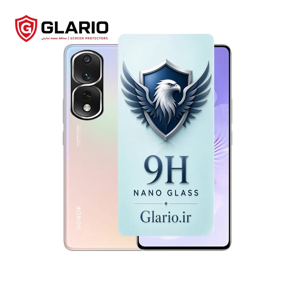 گلس نشکن نانو آنر Honor 80 Pro Flat | محافظ صفحه 9H Anti Shock