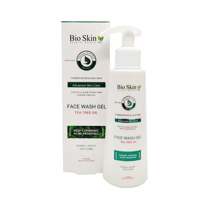 ژل شست و شوی صورت بایو اسکین پوست چرب و مختلط حجم 200mL