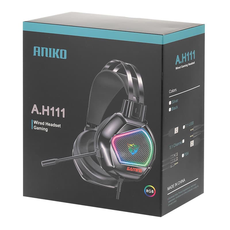 هدست گیمینگ آنیکو مدل A.H111 — تصویر ۳