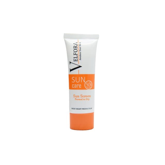 کرم ضدآفتاب پوست خشک و نرمال ولفرا (SPF 50)