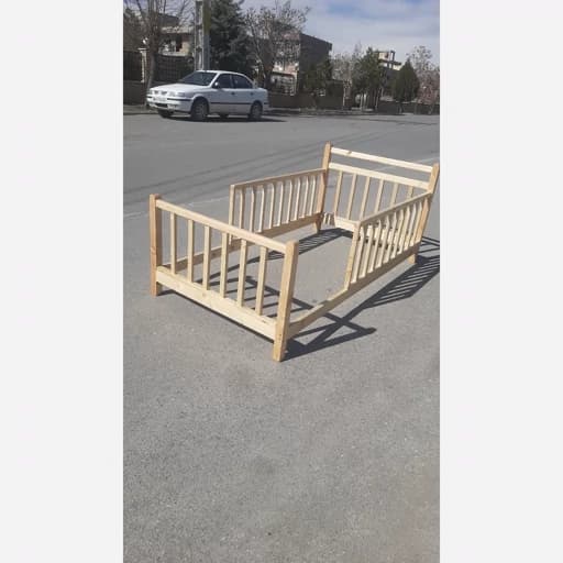 تخت مونته سوری چوبی مبلمان فرنا مدل 1145075