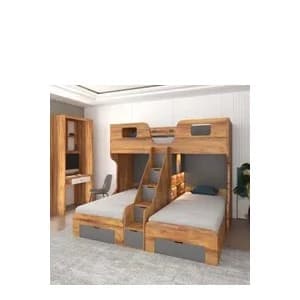 تخت خواب سه طبقه دار F30088 مبلمان فرنا مدل 1145040